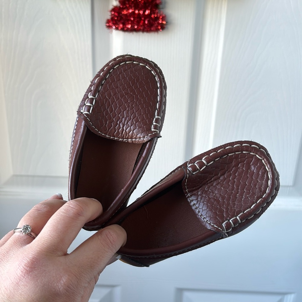Lightly used toddler loafers.